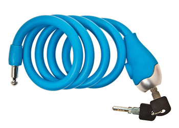 BRN Spirale Rivestita in Silicone-blu